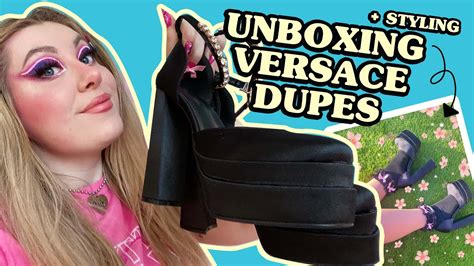 UNBOXING VERSACE PLATFORM HEELS (AliExpress Edition)